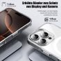 Durchsichtige Hülle für iPhone 16 Pro Max MagSafe kompatibel - Transparent 