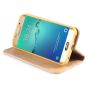 Flip Cover für Samsung Galaxy S6 - Gold