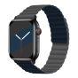 Wendearmband für Apple Watch| Dunkelblau Grau | 42/44/45/49mm