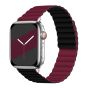 Wendearmband für Apple Watch| Schwarz Weinrot | 38/40/41mm