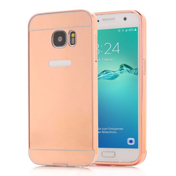 Aluminium Bumper für Samsung Galaxy A3 (2017) in Rosegold | Versandkostenfrei