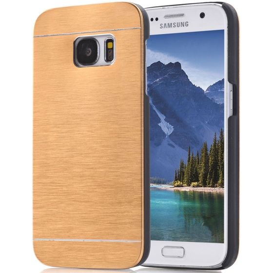 Aluminium Schale für SamsungGalaxy A3 (2016) in Gold | Versandkostenfrei 