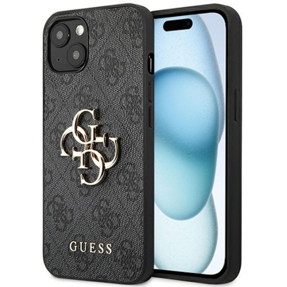 Guess Handyhülle für Apple iPhone 15 Plus Case Schwarz