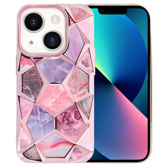 Handyhülle für iPhone 13 Hülle Cover Schutzhülle Rosa