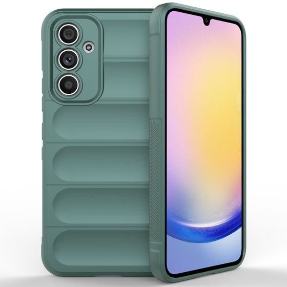 Handyhülle für Samsung Galaxy A25 Hülle Case Khaki Grün