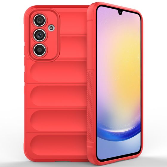 Handyhülle für Samsung Galaxy A25 5G Hülle Case - Rot