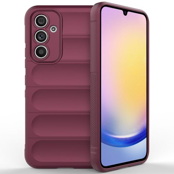 Handyhülle für Samsung Galaxy A25 5G Hülle Case - Burgund