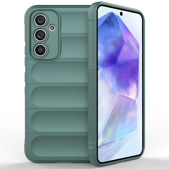 Handyhülle für Samsung Galaxy A55 5G Hülle Case - Khaki Grün