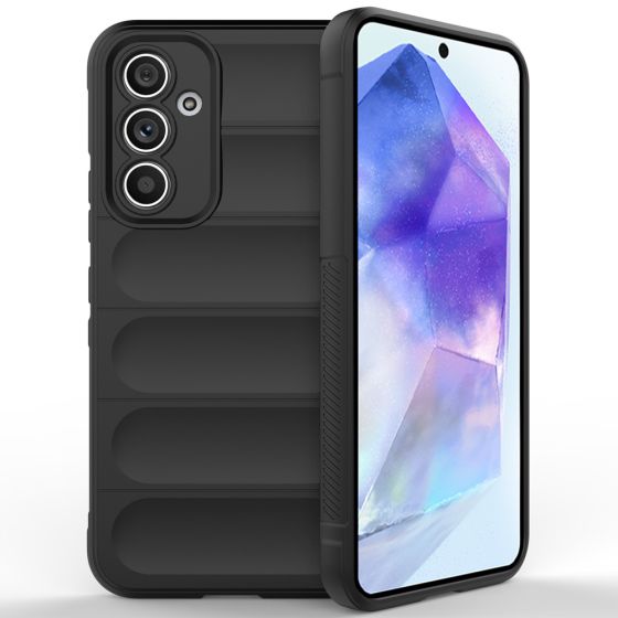 Handyhülle für Samsung Galaxy A55 5G Hülle Case Schwarz