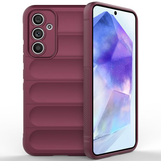 Handyhülle für Samsung Galaxy A54 5G Hülle Case Weinrot