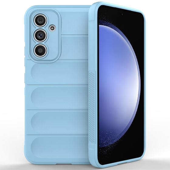 Handyhülle für Samsung Galaxy S23 FE Hülle Case Hellblau