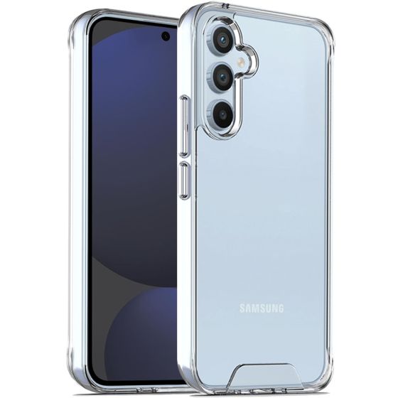 Transparente Handyhülle für Samsung Galaxy S24 FE Case Ultraklar 