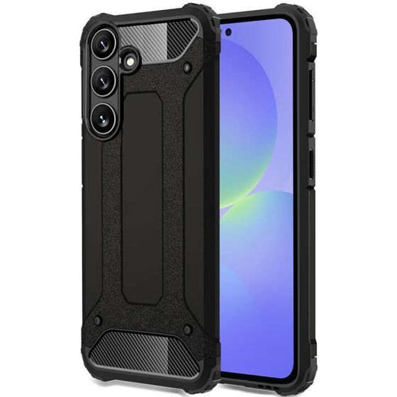 Handyhülle für Samsung Galaxy A36 5G Outdoor Case Schwarz 