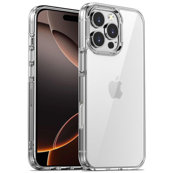 Transparente Handyhülle für iPhone 16 Pro Max Hülle Durchsichtig Cover Case Ultraklar